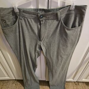 Linksoul Heather Gray Green Trousers 34" Waist 32" Length